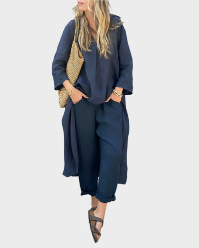 Jordan | Extravagant and Comfortable Linen Ensemble