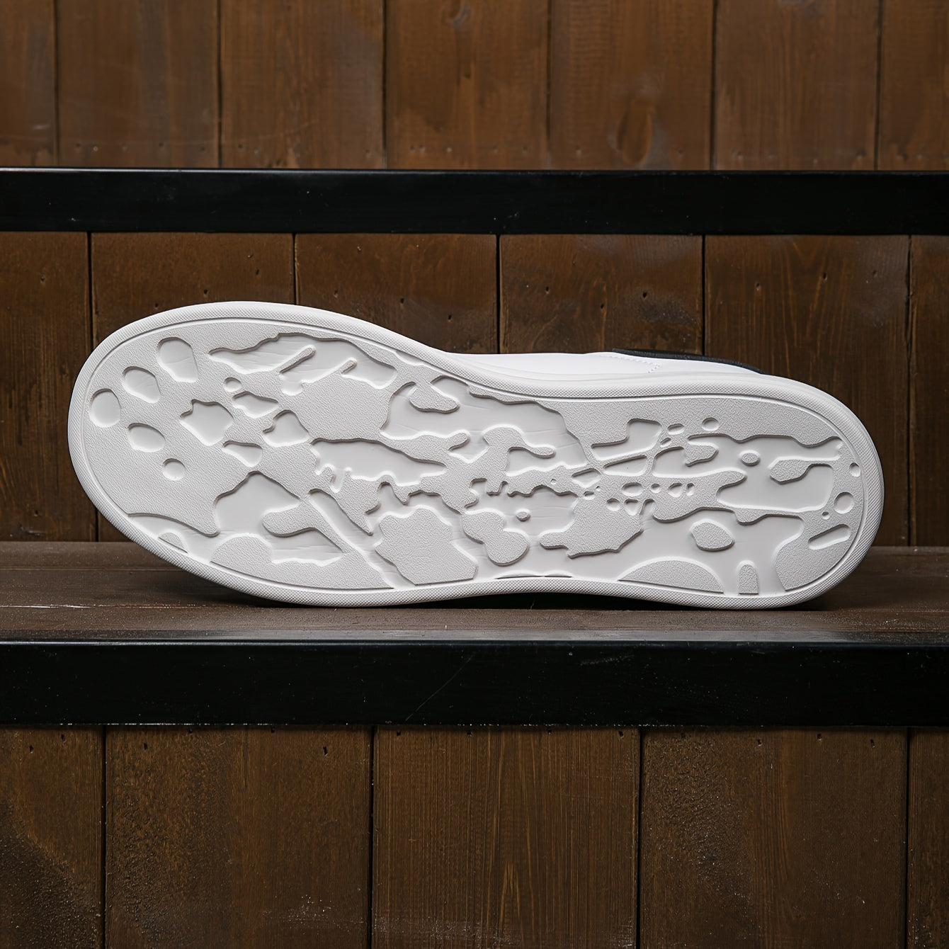 Liliana | Clean White Faux Leather Sneakers