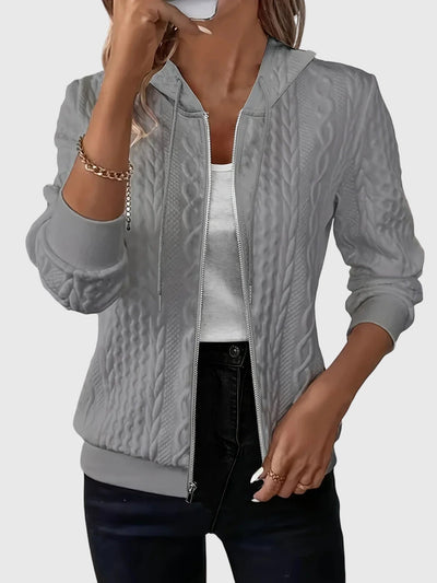 Amber™ | Hoodie with Zipper