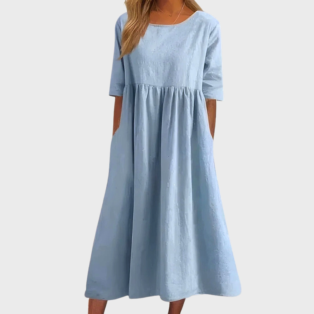 Mary | Flattering Cotton Dress
