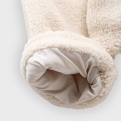 Lucy | Cropped Fleece Toggle Patch Pocket Jacket