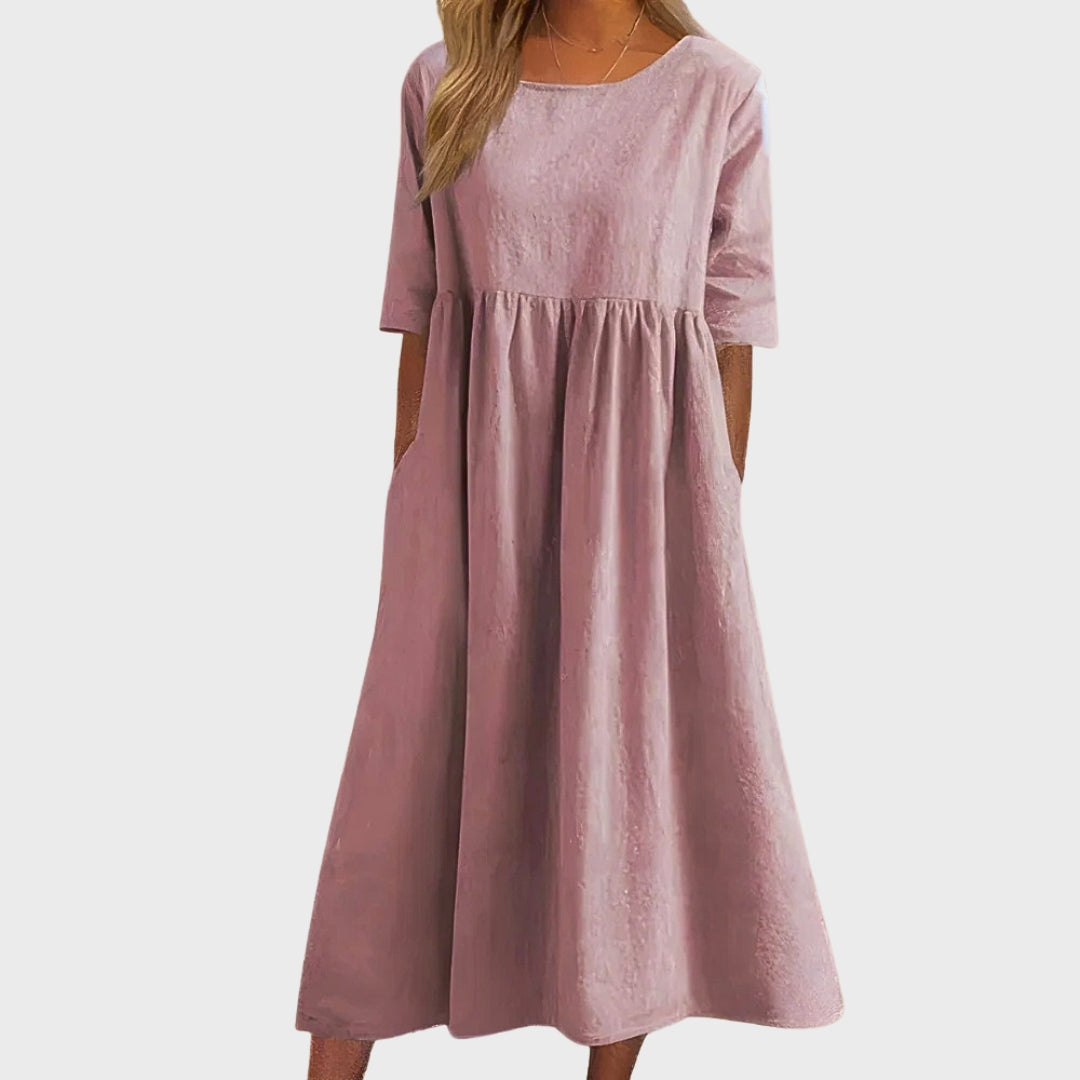 Mary | Flattering Cotton Dress