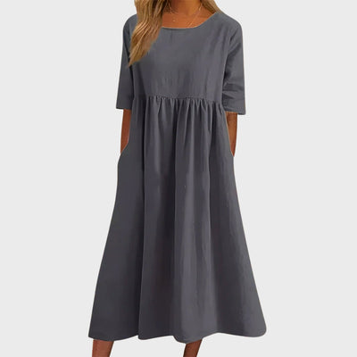 Mary | Flattering Cotton Dress