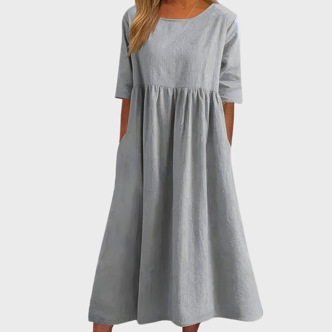 Mary | Flattering Cotton Dress