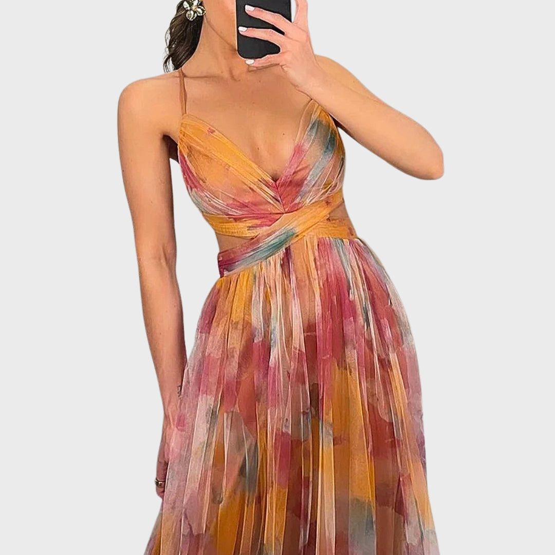 Madeline | Effortless Floral Maxi Dress