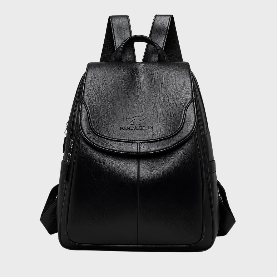Adeline | Anti-Theft Leather Backpack for Stylish