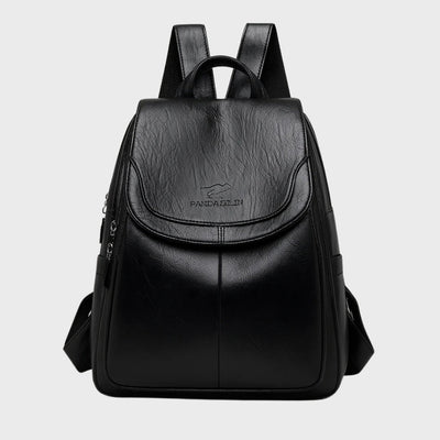 Adeline | Anti-Theft Leather Backpack for Stylish