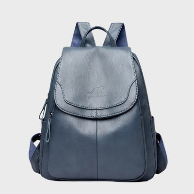 Adeline | Anti-Theft Leather Backpack for Stylish