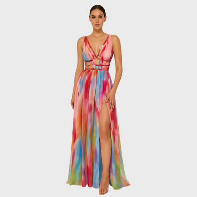 Aria | Painted Maxi Dress