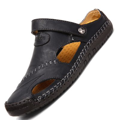 Chris™ | Orthopaedic Leather Men's Sandals | Last day 80% off!