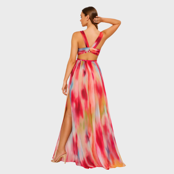 Aria | Painted Maxi Dress