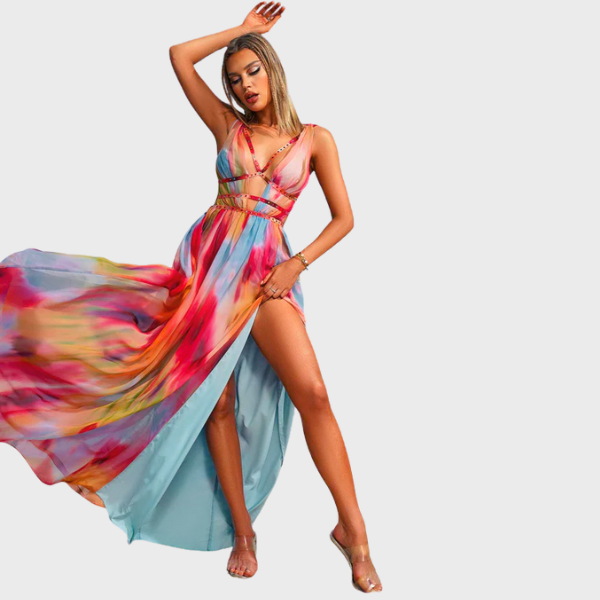 Aria | Painted Maxi Dress