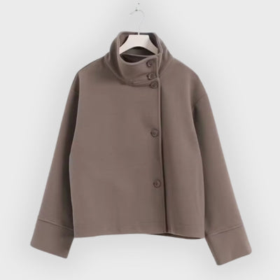 Elise – Luxe Double Breasted Short Coat