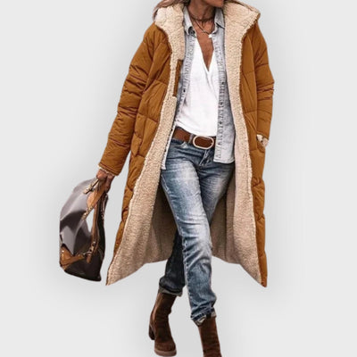 Ellary – Longline Sherpa-Lined Puffer Coat