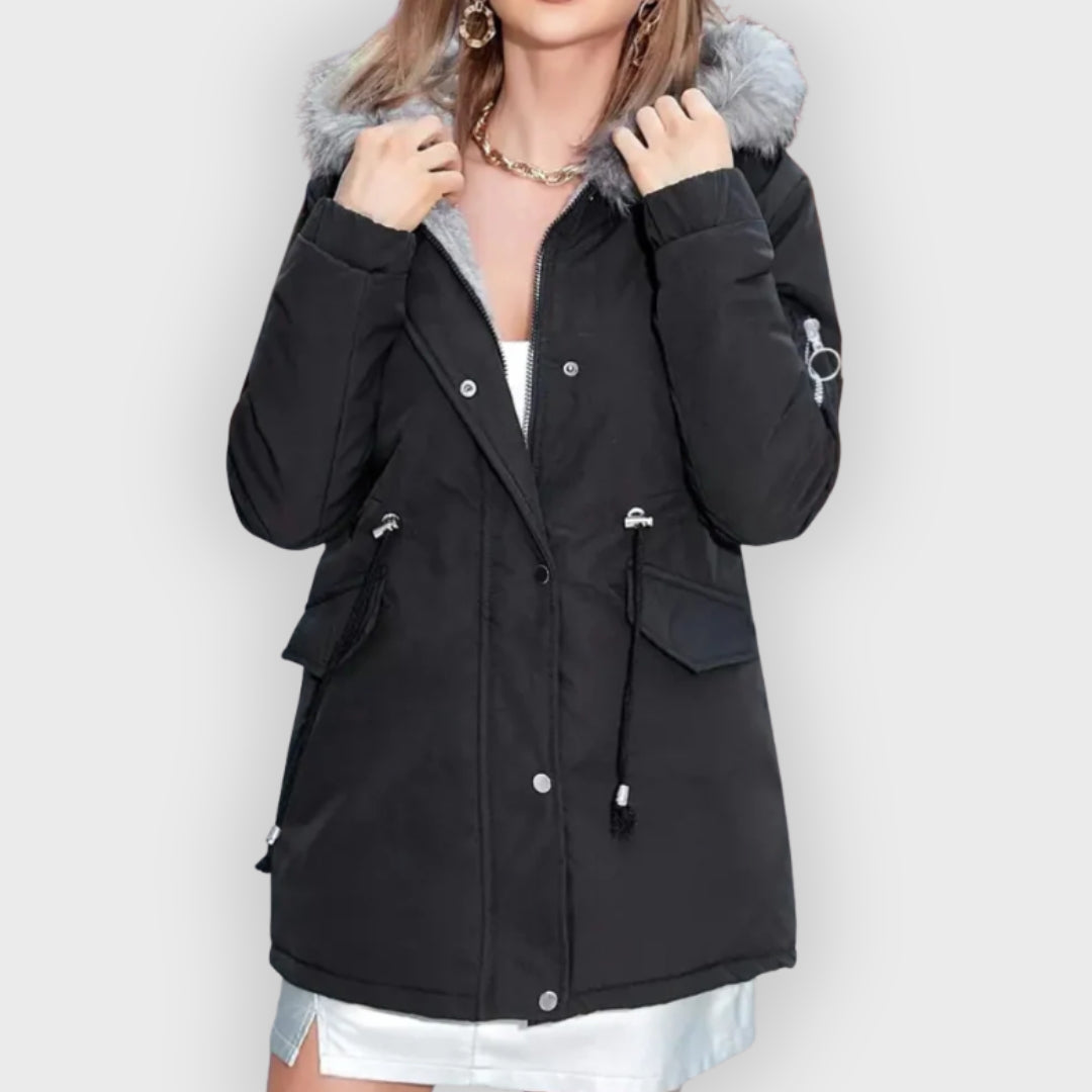 Leila | Parka Coat – Mid-Length Regular Fit
