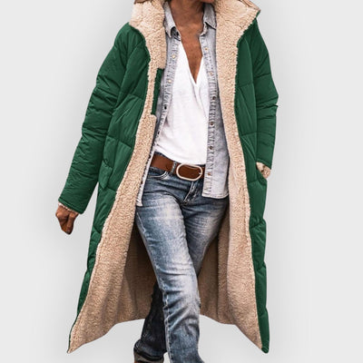 Ellary – Longline Sherpa-Lined Puffer Coat