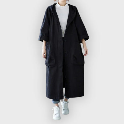 Beatrice | Long Waterproof Trench Coat