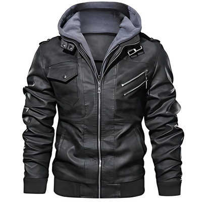 Albert™ - Leather Winter Jacket Last day 80% off!