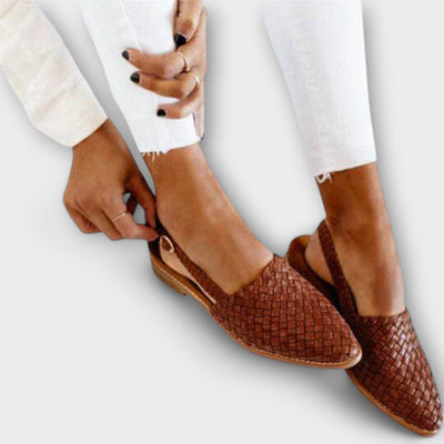 Charlotte | Elegant Women's Leather Moccasin Shoes