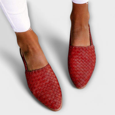 Charlotte | Elegant Women's Leather Moccasin Shoes