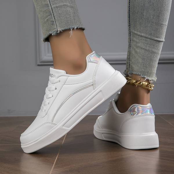 Paige |  Orthopedic PU Leather Sneakers