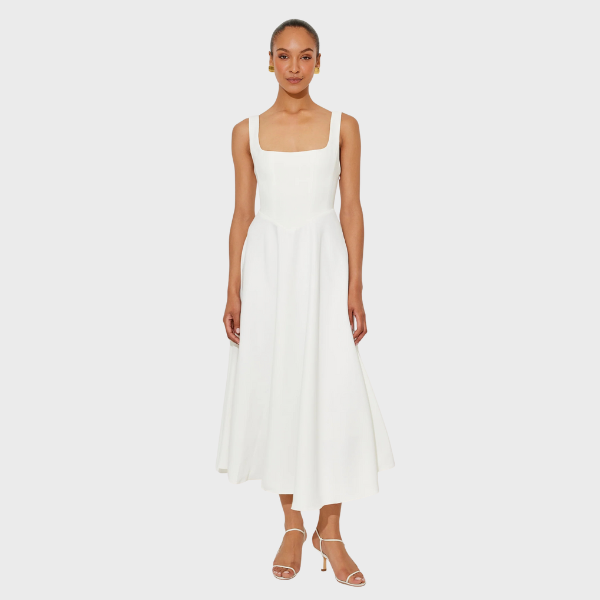 Elowen | Timeless Flowy Midi Dress