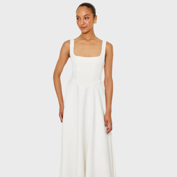 Elowen | Timeless Flowy Midi Dress