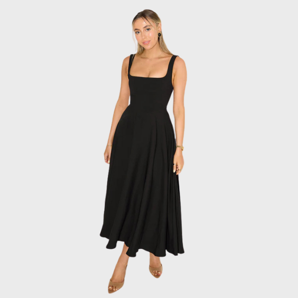 Elowen | Timeless Flowy Midi Dress