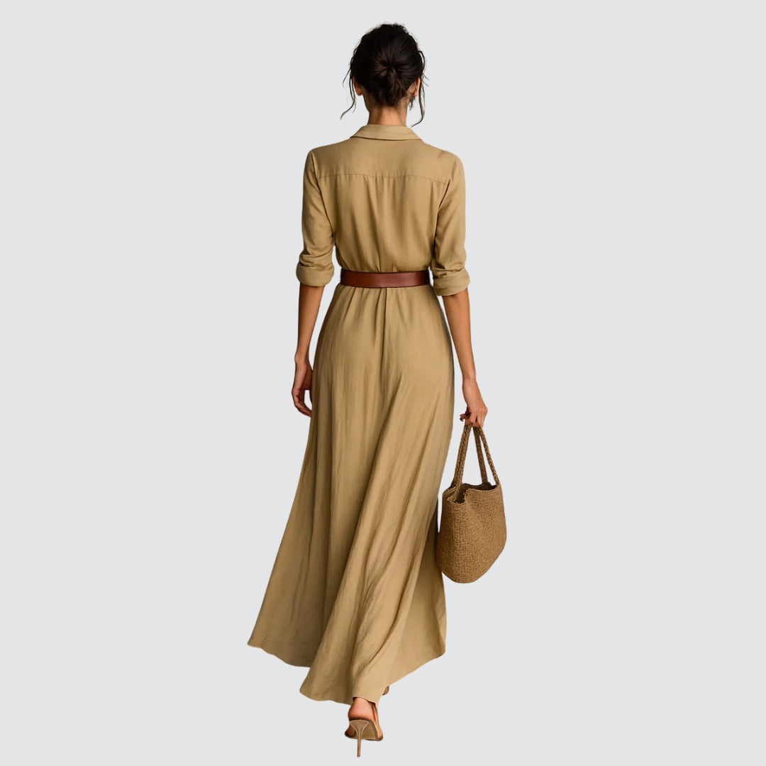 Emily | Wrap Dress with Waist Belt