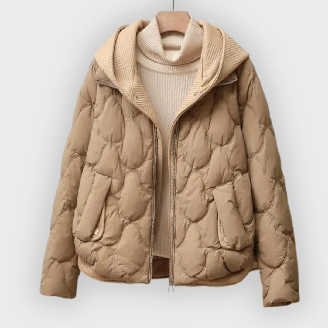 Ella-Rose | Puffer Jacket – Quilted Texture