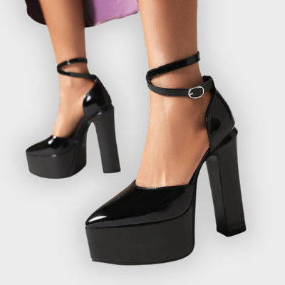 Hanna | Chic Leather Heels