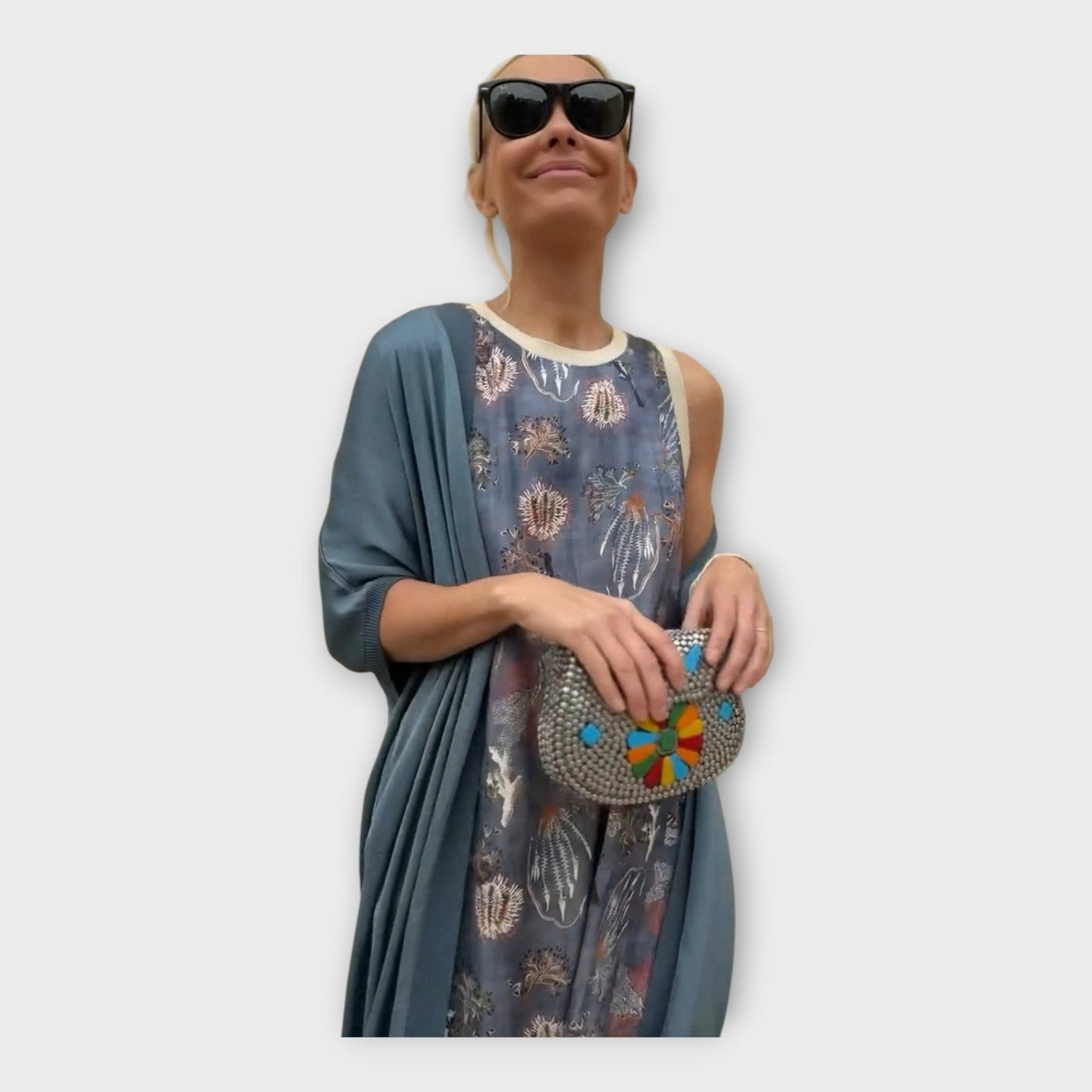 Christabella | Maxi Dress With Distinctive Patterns