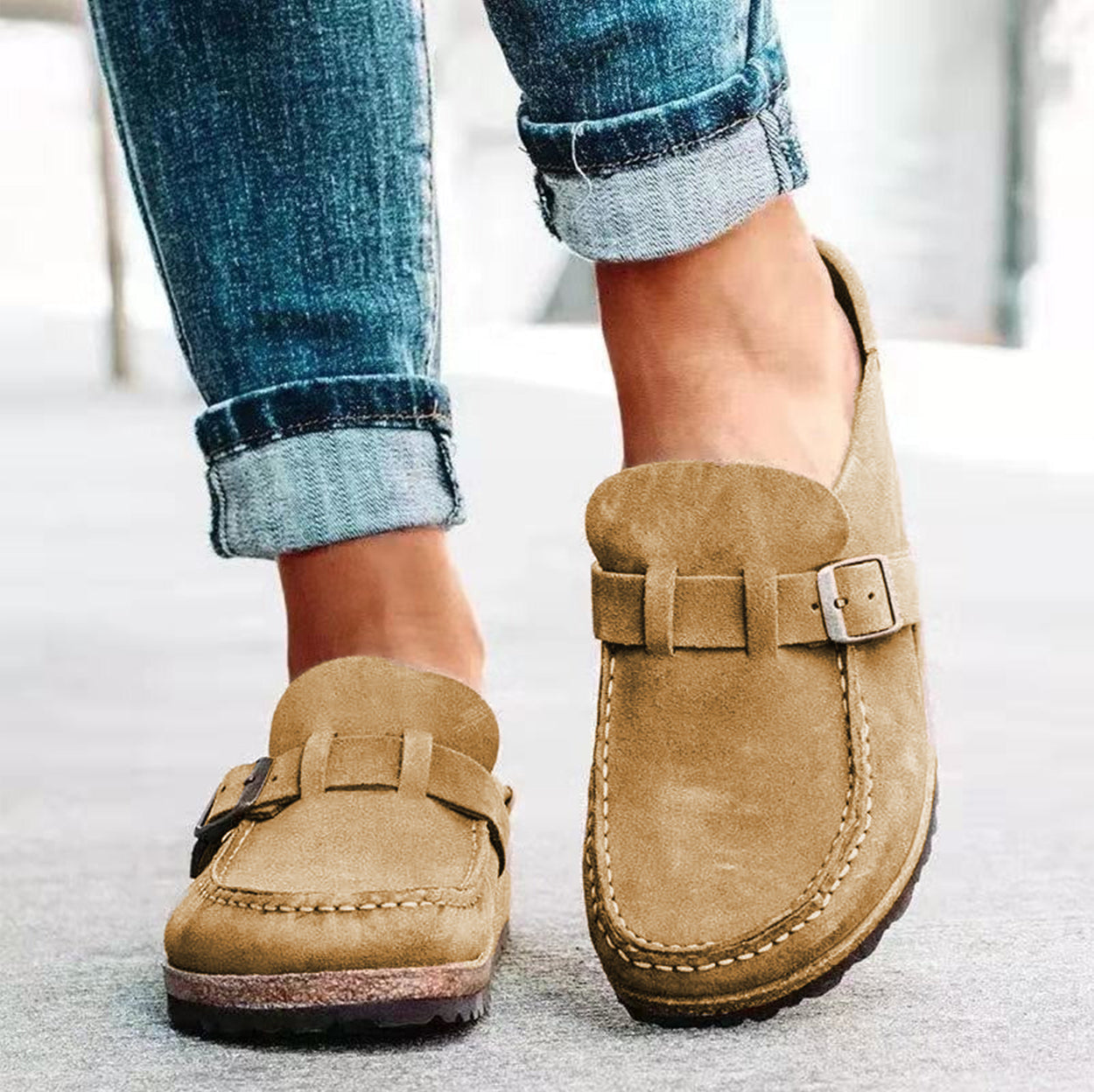 Amelia | Women's Orthopaedic Moccasins With Closure
