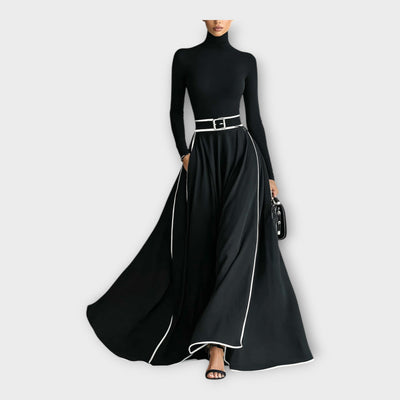 Catherine | Long Dress Quintessential Minimalist Finesse