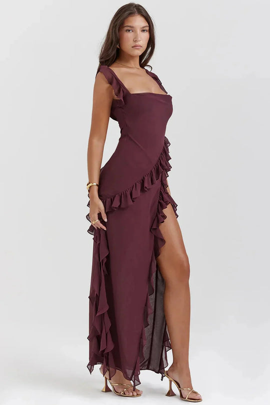Lara | Stylish Maxi Dress with Side Split