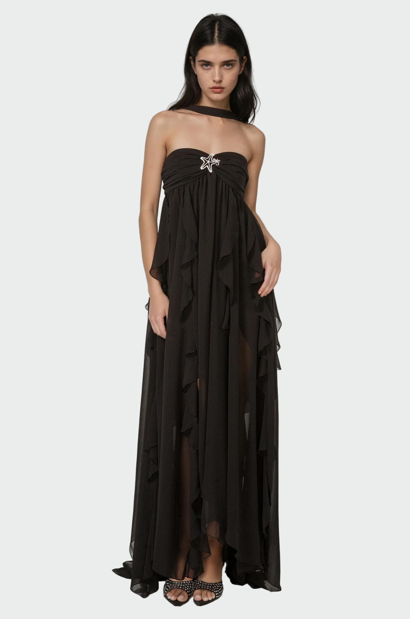 Alexandrine | Azaila Maxi Luxurious Evening Outfit