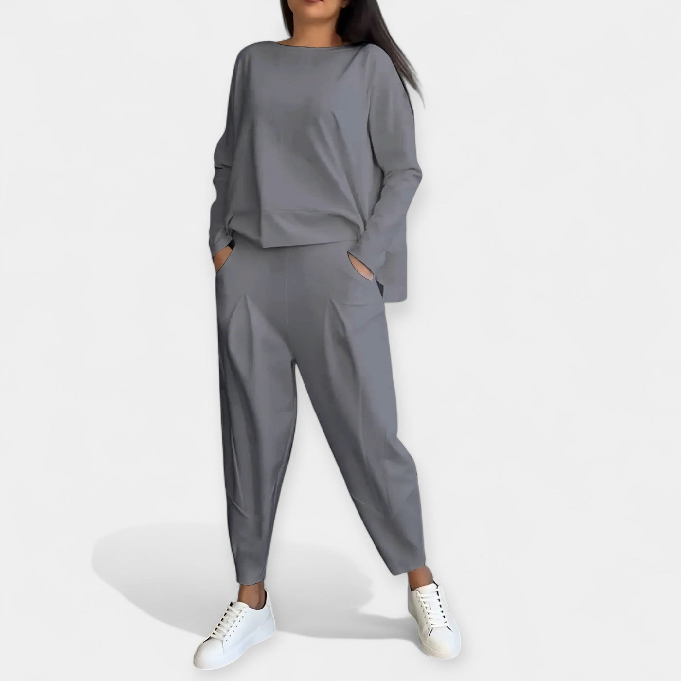 Alex | Contemporary Flattering Long Sleeve Ensemble