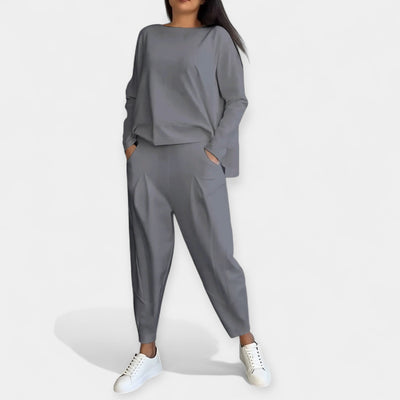 Alex | Contemporary Flattering Long Sleeve Ensemble