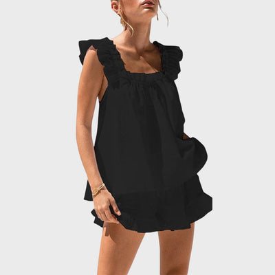 Evie | Ruffle Summer Lounge Set