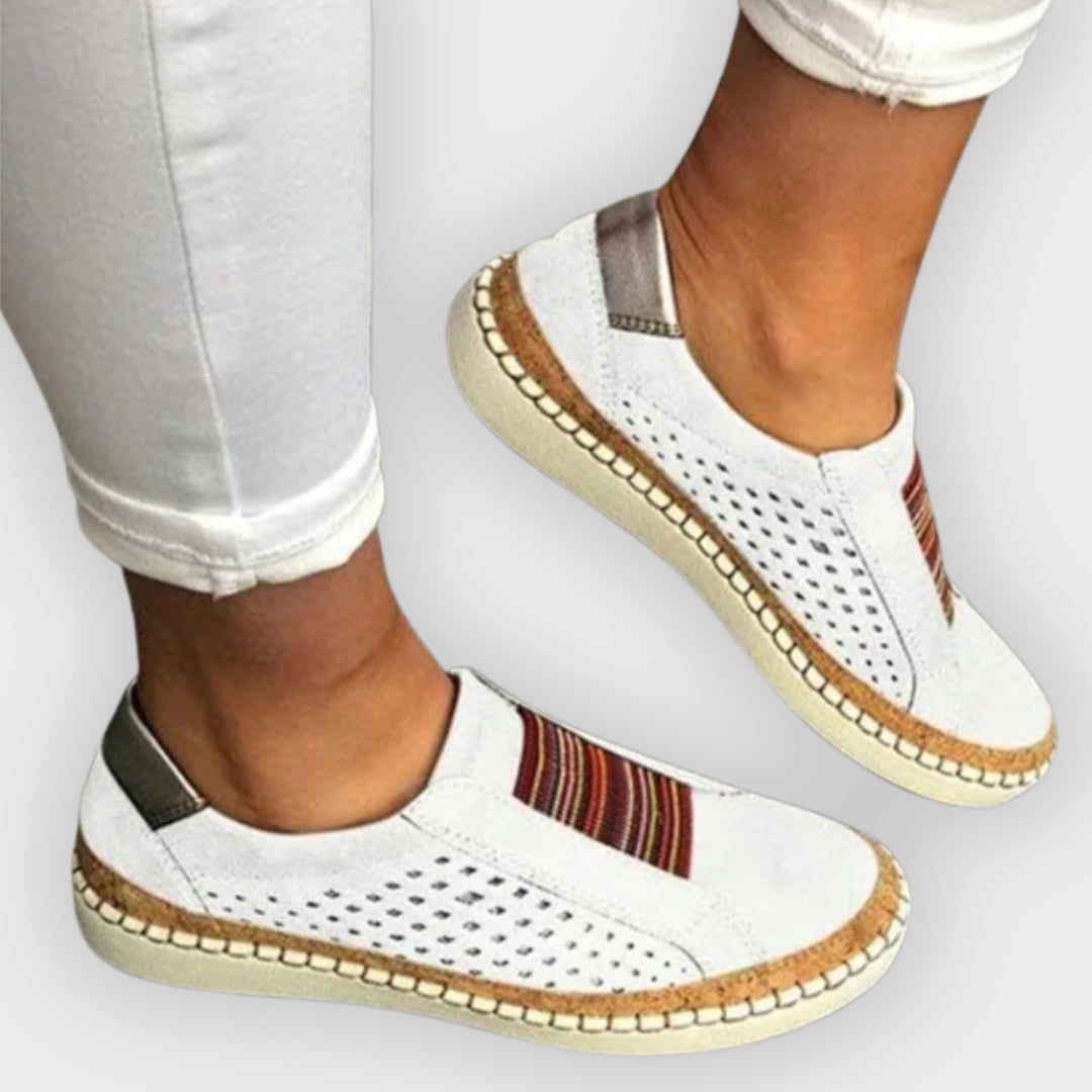 Callie | Slip-On Shoes – Breathable Perforated Upper