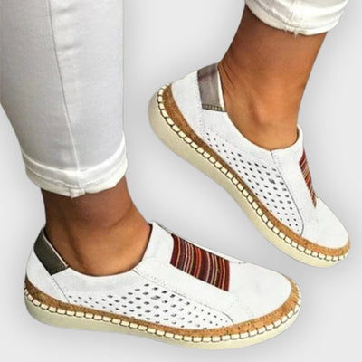Callie | Slip-On Shoes – Breathable Perforated Upper