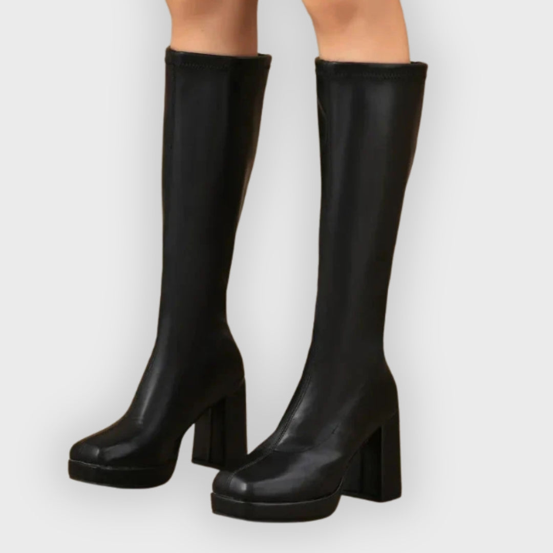 Olivia | Women’s Over the Knee Boots –  Sleek Polished Fit