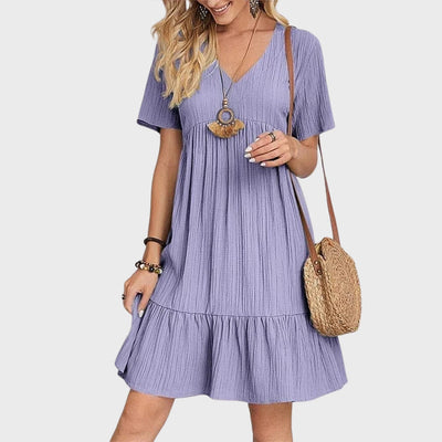 Grace | Tummy-Control Retro V-Neck Dress