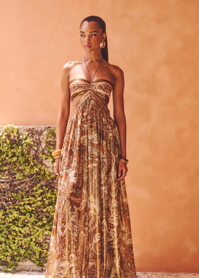 Alexandra | Luxurious Extravagant Velvet Maxi Dress