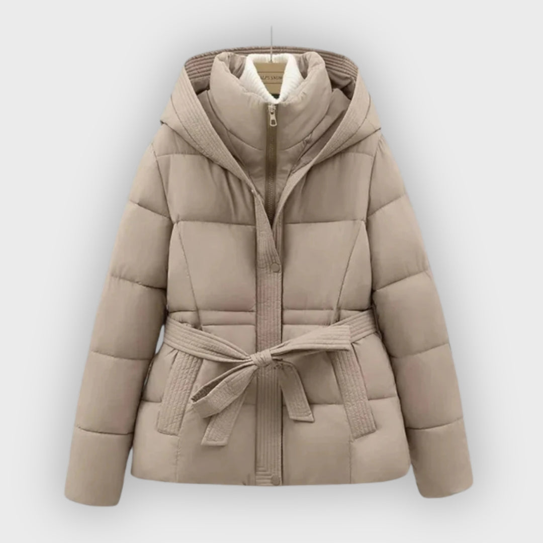 Victoria | New Winter Parka Belted Coat