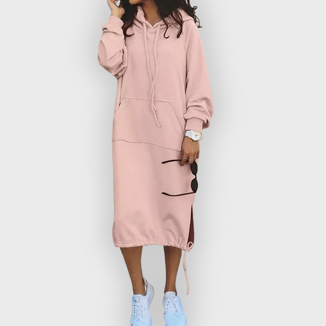 Penny | Hoodie Dress - Knee-Length