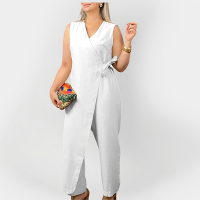 Morgan | Elegant Sleeveless Jumpsuit for Occasions