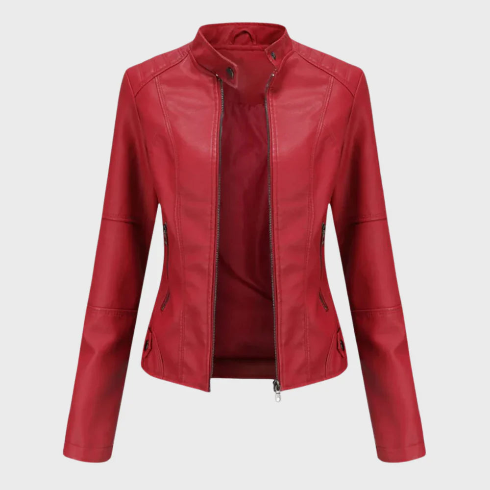 Alexandra | Casual Leather Jacket