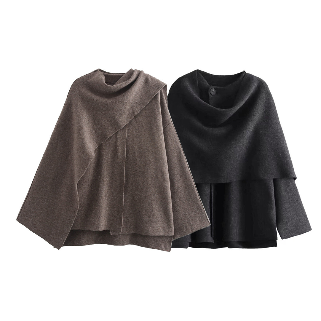 Yasmin™ Elegant Luxury Cape Top