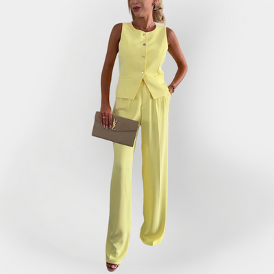 Alexandrina | Immaculate Sleeveless Top and Trousers